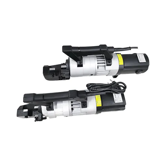 Automatic Steel Rod Bar Cutting Machine Portable Mini Electric Reinforced Steel Bar Cutter Steel Rod Cutter 