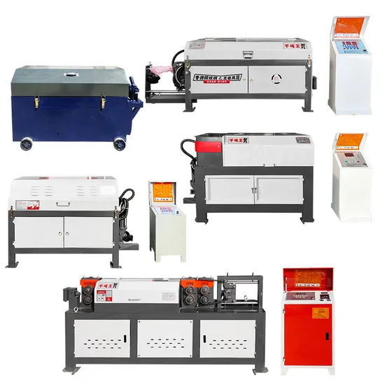 New Product CNC Steel Rebar Wire Straightening and Cutting Equipment for Sale 