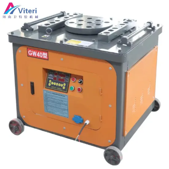 Rebar Steel Rod Bar Stirrup Bender Bending Machines Steel Bar Bender 