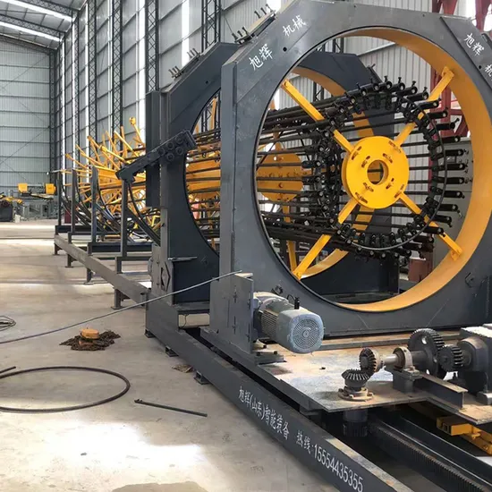 Easy Operation Steel Cage Pile Diameter Forming Machine Steel Bar Arc Bending Machine Construction Industry 