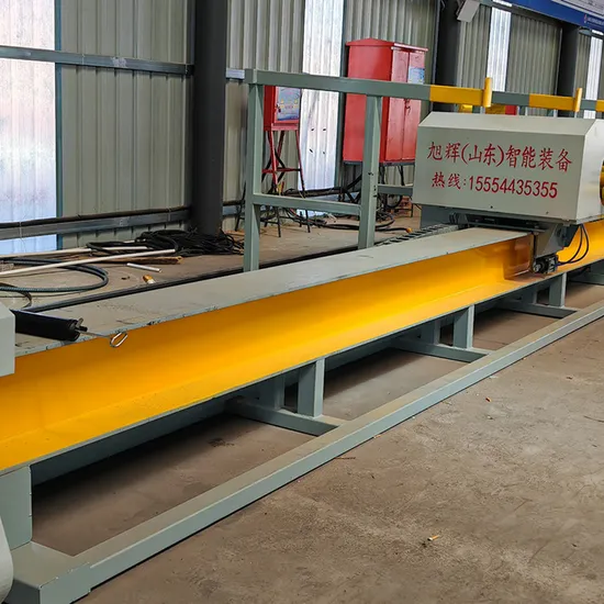 High Efficiency Horizontal CNC Two Head Steel Bar Bending Machining Center Machining Center Hydraulic System 