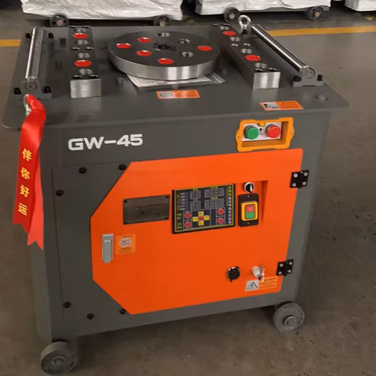 Steel Bar Bending Machine for 40mm Rebars Metal Bender Machine Rebar Bender