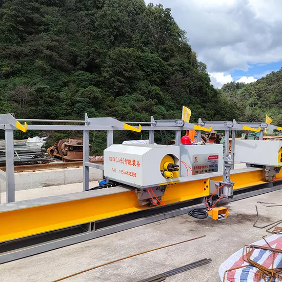 CNC Steel Bar Shearing and Bending Production Line Two Head Shear Bending Machining Center Sheet Metal Processing 