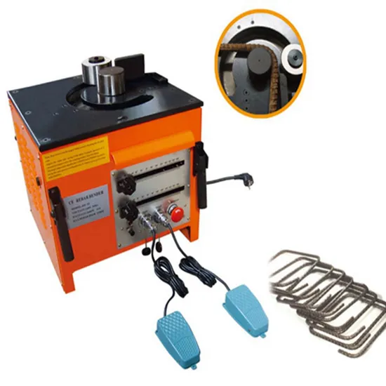 Portable Steel Bar Bender with Hydraulic Oil Pump 