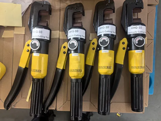 Powerful Rebar Cutter for Cutting Steel Bars with Hydraulic Technology 