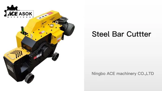 Gq42 Rebar Steel Cutting Machine 380V Bar Cutter for Construction 