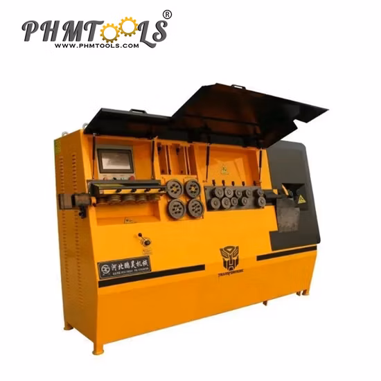 Gw40A Automatic CNC Steel Rod Rebar Wire Pipe Hoop Bender Bending Machine