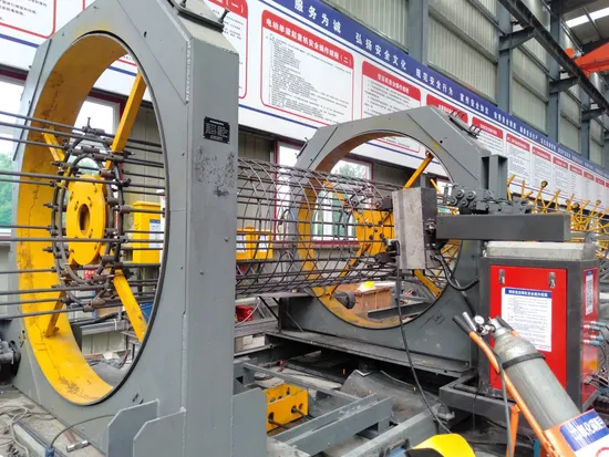Steel Cage Automatic Winding Equipment Automatic Steel Cage Welding Machine Construction Industry 