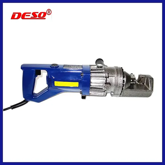 Portable Electric Hydraulic Bar Cutter / Steel Rod Rebar Cutting Machine 