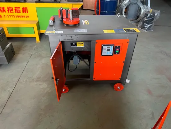 GF32 32mm Portable Small Automatic CNC Steel Wire Rebar Stirrup Bending Machine Price Hydraulic Stirrup Bender 