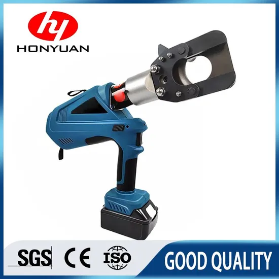 Factory Direct Sale Portable Steel Bar Cutting Machine Manual Bar Cutter Battery Rebar Cutter 