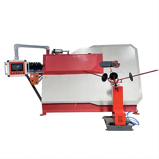 Tz730 Construction CNC 380V Gear Iron Rebar Hoop Stirrup Bender 4