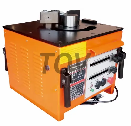 Rb32 High Quality Portable Electric Steel Bar Bending 220V Small Steel Bar Bending Tool 4