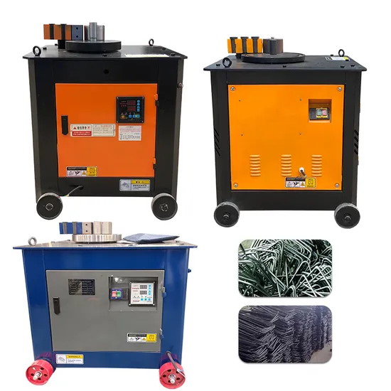 GF36 Electric CNC Steel Bar Stirrup Bending Automatic Rebar Stirrup Bender Machine 