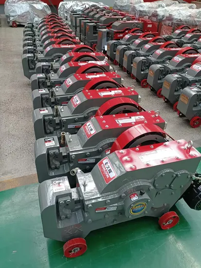 CNC Hydraulic Stirrup Cutting Machine Good Power Steel Bar Rebar Cutter on Sale 