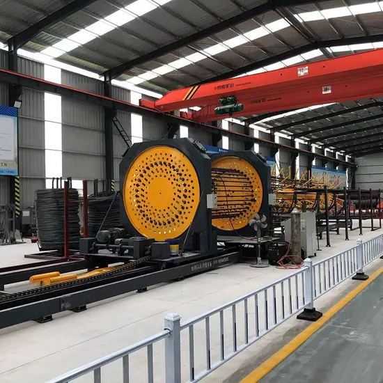 Easy Operation Steel Cage Intelligent Winding Machine Steel Cage Winding Molding Production Line Construction Industry 