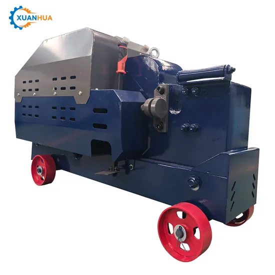 High Speed Stainless Automation Round Bar Steel Strap Rebar Cutting Machine 