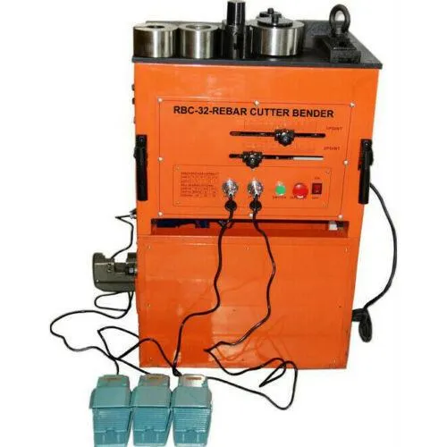 Electric Rebar Bender and Cutter Steel Bar Bending and Cutting Machine in Construction 