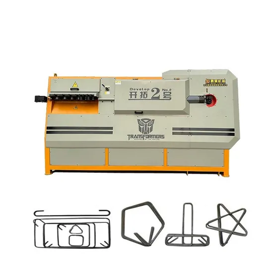 Automatic Bending Cutting Machine CNC Steel Wire Stirrup Bending Rebar Bender Machine 