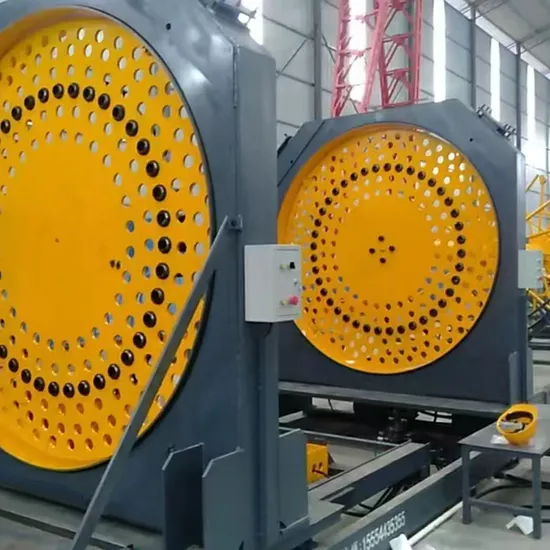 Steel Cage Automatic Winding Equipment CNC Vertical Bending Machine Construction Industry 