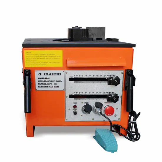 Portable Hydraulic Construction Tools Hydraulic Rebar Bender Steel Bar Bending Machine 