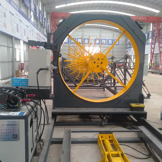 Steel Cage Pile Diameter Forming Machine Automatic Steel Cage Welding Machine Construction Industry 